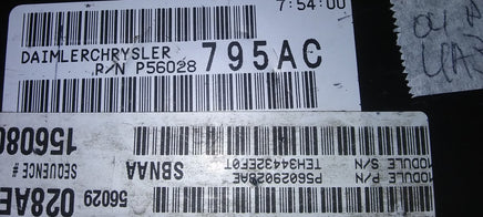 P56028795AC ecu ecm computer 2004 Dodge Durango