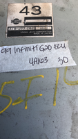 1999 Infiniti G20 ecm ecu computer A18-J77 CB2