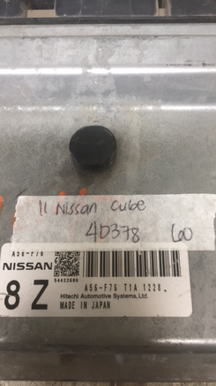 A56-F76 T1A ecm ecu computer 2011 Nissan Cube