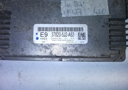 37820-5J2-A53 ecm ecu computer 2016 Acura TL