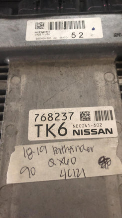 NEC041-602 Nissan Pathfinder or QX60 2018-2019 ecm ecu computer