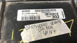 P30670302 Volvo S40 ecm ecu computer 2002-2003