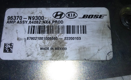 96370-N9300 Amplifier power amp 2020-2023 Hyundai Tucson