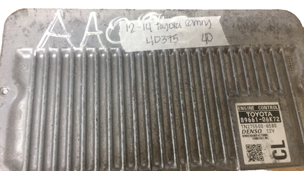 89661-06K72 ecu ecm computer 2012-2014 Toyota Camry