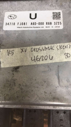 34710 FJ081 Subaru XV Crosstrek 2015 electric power steering module