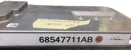 68547711AB Dodge Ram 1500 Amplifier power ampr 2019-2022