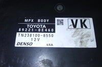 89221-0E460 multiplex relay module 2020-2021 Lexus RX350