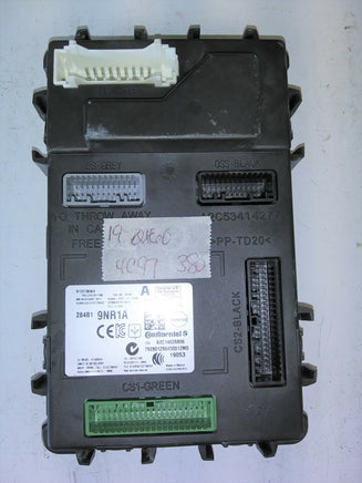 2019 Infiniti QX60 bcm body control module 284B1 9NR1A