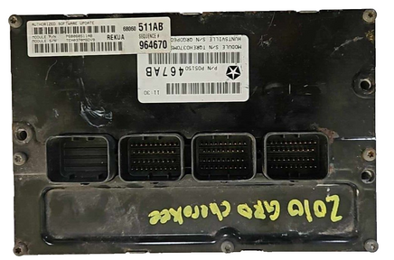 P68060511AB ecm ecu computer 2009-2010 Jeep Grand Cherokee