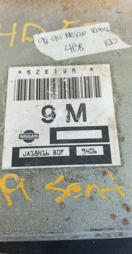 1998-1999 Nissan Sentra ecu ecm computer JA18N16 B0F - Swan Auto