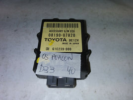 08190-07820 Toyota Avalon 2005-2006 Accessory G/W Control Module