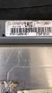 F7VF-12A650-AC Lincoln Town Car 1997 ecm ecu computer  **TESTED GOOD**
