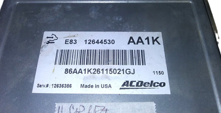 12644530 ecm ecu computer 2011 Chevy Cruze