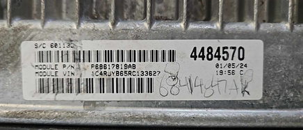 P68617819AB Jeep Grand Cherokee 2022-2024 ecm ecu computer