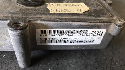 P04606503AA tcm transmission computer 1999-2000 Chrysler Sebring or Avenger