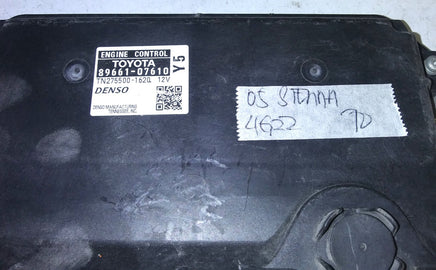 89661-07610 ecu ecm computer 2005 Toyota Sienna