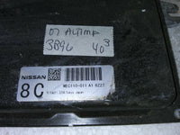 MEC110-011 ecm ecu computer 2007 Nissan Altima