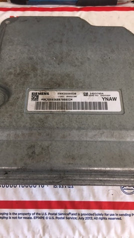 24237654 Cadillac SRX  2007-2009 tcm transmission computer
