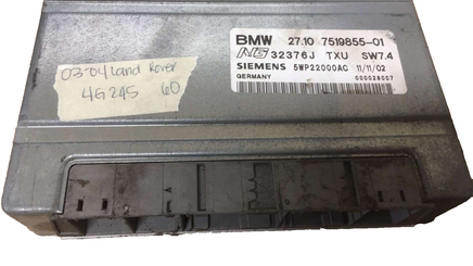 27.10 7519855-01 ecm ecu computer 2003-2004 Land Rover Freelander
