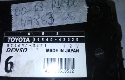 89540-48020 abs computer module 2000-2003 Lexus RX300