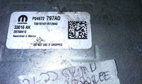 P04672 797A0 Central Adas computer 2021-2022 Jeep Grand Cherokee