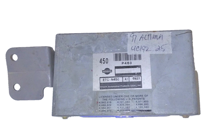 ETC-N450 TCM transmission computer 1997 Nissan Altima