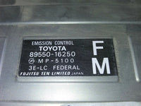 89550-16250 Toyota Tercel 1987-1989 emission control module