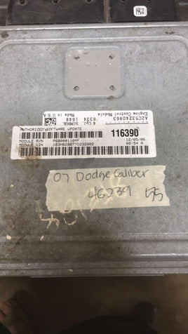 P68000110AF Dodge Caliber ecm ecu computer 2007