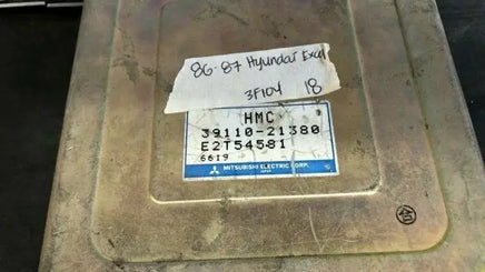 39110-21380 Hyundai Excel 1986-1987 ECM ECU computer