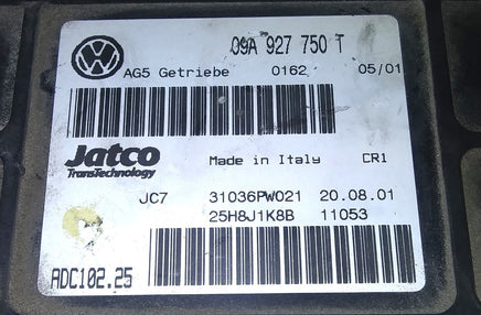 09A 927 750 T tcm transmission computer 2002-2003 VW Jetta