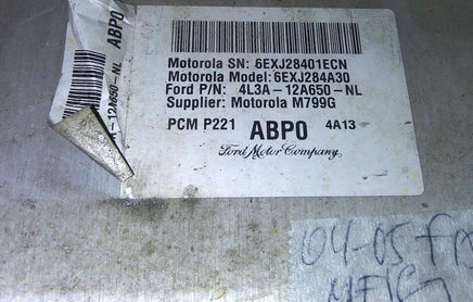 4L3A-12A650-NL  ecm ecu computer 2004-2005 Ford F150 F-150  **TESTED** - Swan Auto
