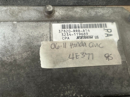 37820-RRB-A14 Honda Civic 2006-2011 ecm computer