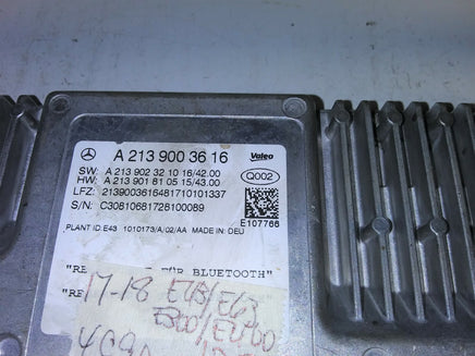 A 213 900 36 16 Mercedes E300 E400 E43 2017-2018 camera control module