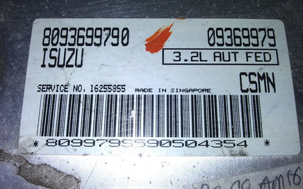 8093699790 ecm ecu computer 1998-1999 Isuzu Rodeo or Amigo