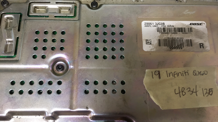 28061 3JC0B Infiniti QX60 cm ecu computer 2019