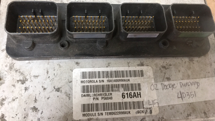 P56040616AH Dodge Durango 2002  ecu ecm computer