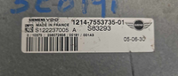 1214-7553735-01 ecm ecu computer 2005-2008 Mini Cooper