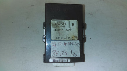 2009-2012 Toyota Matrix network gateway module 89111-12010