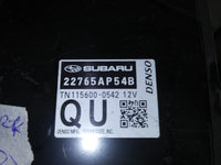 2017-2020 Subaru Crosstrek ecu ecm computer 22765AP54B