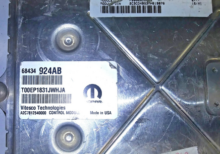 68434 924AB ecm ecu computer 2020 Dodge Challenger