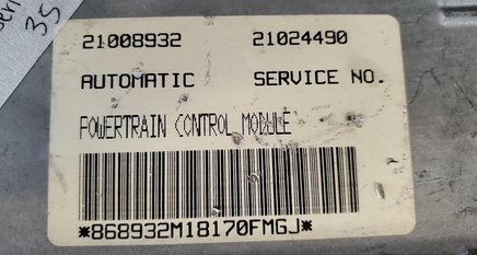 21008932 ecu ecm computer 1999 Saturn S series