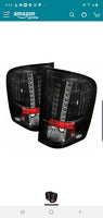 Black taillight set fits 2007-2013 Chevy pickup 111-CS07-LED-BK **NEW**