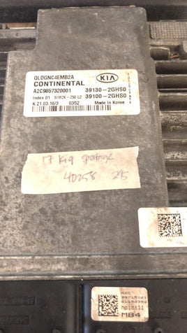 39130-2GHS0 Kia Sportage 2017-2019 ecm ecu computer