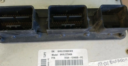 7E5A-12A650-PC Ford Fusion 2007-2009 ecm ecu computer **TESTED**