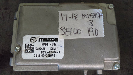 2017-2018 Mazda 3 lane change departure sensor module BC1L-67XCX-S