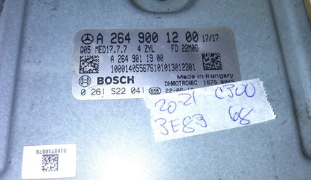 A 264 900 12 00 ecm ecu computer 2020-2021 Mercedes-Benz C300