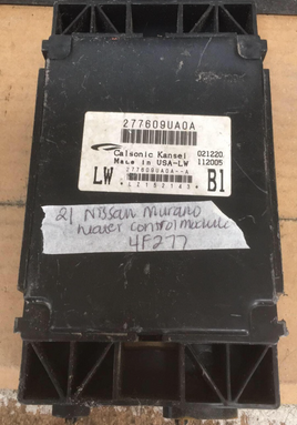 277609UA0A Nissan Murano heater control module 2021