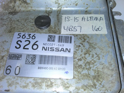 NEC021-649 Nissan Altima 2013-2015 ecm ecu computer
