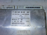 031 545 09 32 Mercedes-Benz S430 2001-2004 abs anti-lock brake control module