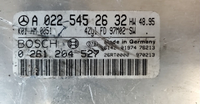 1998-2000 Mercedes SLK230 ecm ecu computer A 022 545 26 32